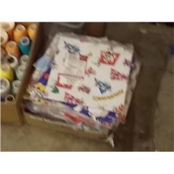 BOX OF WRAPPING PAPER