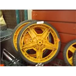 LARGE DOLLY TIRES - 2 TTL
