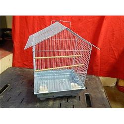 NEW BIRD CAGE - 355 - H - BLUE - 14"  X 12" X 20" H