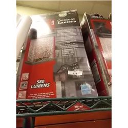 LED OUTDOOR LANTERN - OPEN BOX