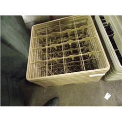 DISHWASHER TRAY - DIVIDED - SINGLE BASE UNIT WITH 4 RISERS TO MAKE DEEPER