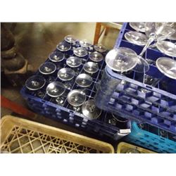 DISHWASHER TRAY - DIVIDED - SINGLE BASE UNIT WITH 2 RISERS TO MAKE DEEPER
