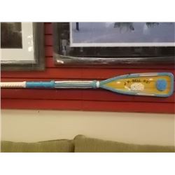 HAND CRAFTED PADDLE - "J.P. BELL 93" ON IT