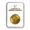 Image 1 : 1907 $10 Liberty Gold Eagle NGC MS61