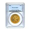 Image 1 : 1881 $10 Liberty Gold Eagle PCGS MS61