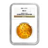 Image 1 : 1882-S $10 Liberty Gold Eagle NGC MS61
