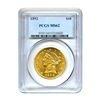 Image 1 : 1892 $10 Liberty Gold Eagle PCGS MS62
