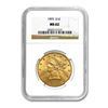 Image 1 : 1895 $10 Liberty Gold Eagle NGC MS62