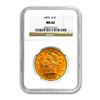 Image 1 : 1899 $10 Liberty Gold Eagle NGC MS62