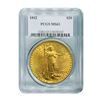Image 1 : 1912 $20 Saint Gaudens PCGS MS63