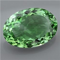Natural Healing Green Color Amethyst 27.50 Cts - VVS