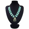 Image 1 : Natural Stone Hand Made Diamond Polished Necklace
