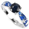 Image 1 : Natural Blue Sapphire Ring