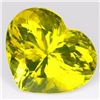 Image 1 : Natural Lemon Yellow Prasiolite Heart 61.25 Carats- VVS