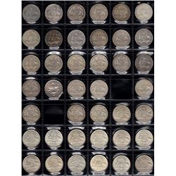 Australia, Florin, George V to Elizabeth II, 1910 to 1963