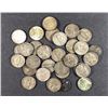 Image 1 : ( 30 ) SILVER JEFFERSON WAR NICKELS