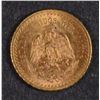 Image 2 : 1945 2 1/2 GOLD PESO MEXICO AU