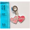 Image 2 : STERLING SILVER PERSONA GIRL "LOVE YOU" PENDANT