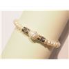 Image 1 : FRESHWATER PEARL & CUBIC BRACELET