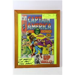 CAPTAIN AMERICA #130- 15 CENT 1960 COMIC DISPLAY