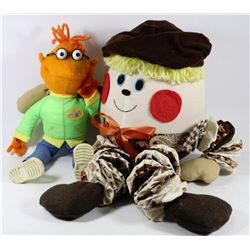 HUMPTY DUMPTY & SCOOTER VINTAGE STUFFED ANIMALS