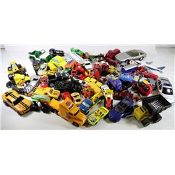 FLAT OF TONKA TOYS & HOT WHEELS