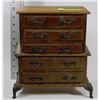 Image 1 : SOLID WOOD MUSIC JEWELLERY BOX