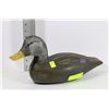 Image 1 : SIGNED VINTAGE WOODEN DUCK - LACOSTE