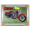 Image 1 : HARLEY DAVIDSON DUO GLIDE FRAMED METAL PICTURE