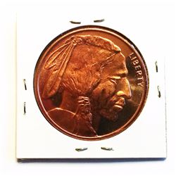 1 OZ PURE COPPER INDIAN HEAD COIN