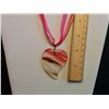 Image 1 : CHERRY QUARTZ HEART PENDANT