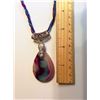 Image 1 : NATURAL MULTI COLORED AGATE PENDANT