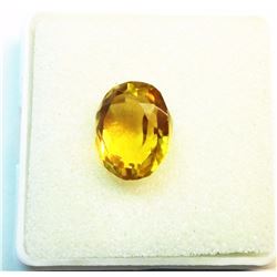 NATURAL OVAL CITRINE