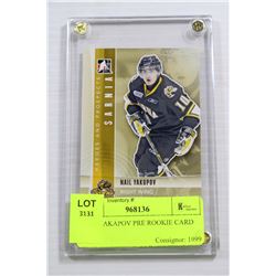 NAIL YAKAPOV PRE ROOKIE CARD