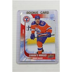CONNOR MCDAVID OILERS ROOKIE CARD