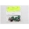 Image 1 : #34-NATURAL RUBY,EMERALD 87TCW ( 6 STONES)