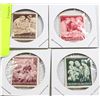 Image 1 : SET OF 4 GERMAN NAZI RED CROSS STAMPS