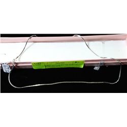 STERLING SILVER 925 SILVER 17"  CHAIN NECKLACE