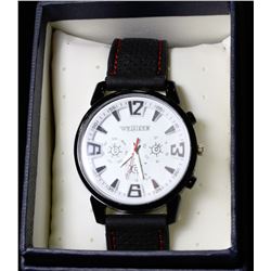 WEIJIEER MENS WATCH WITH RUBBER STRAP