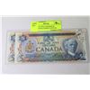 Image 1 : TWO UNC 1979 CANADIAN $5 BANKNOTES CONSECUTIVE S/N