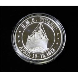 TITANIC SILVER COIN