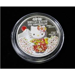 HELLO KITTY SILVER COIN
