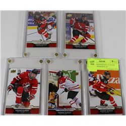 CONNOR MCDAVID 2015-16 TEAM CANADA UPPERDECK X5