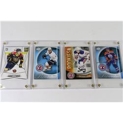 ROOKIE AND PRE ROOKIE CARDS X 4