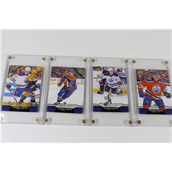 CONNOR MCDAVID UPPERDECK HOCKEY CARDS X4