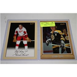 2005-06 BEEHIVE GORDIE HOWE SIGNED & 2006-07