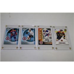 ROOKIE AND PRE ROOKIE CARDS X 4