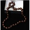 Image 1 : #40-SEA SHELL PEARL NECKLACE BROWN