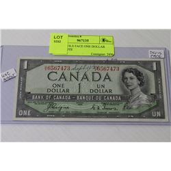 1954 DEVILS FACE ONE DOLLAR BANKNOTE