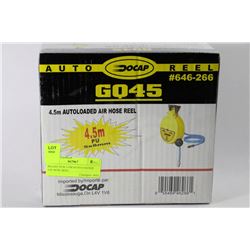 BRAND NEW 4.5M AUTO LOADED AIR HOSE REEL